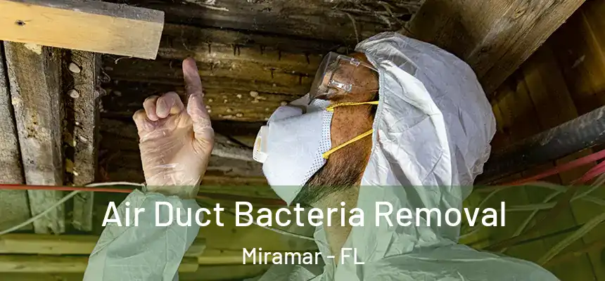 Air Duct Bacteria Removal Miramar - FL